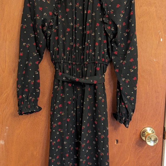 Gap Satin Tie Midi Dress - Picture 3 of 7